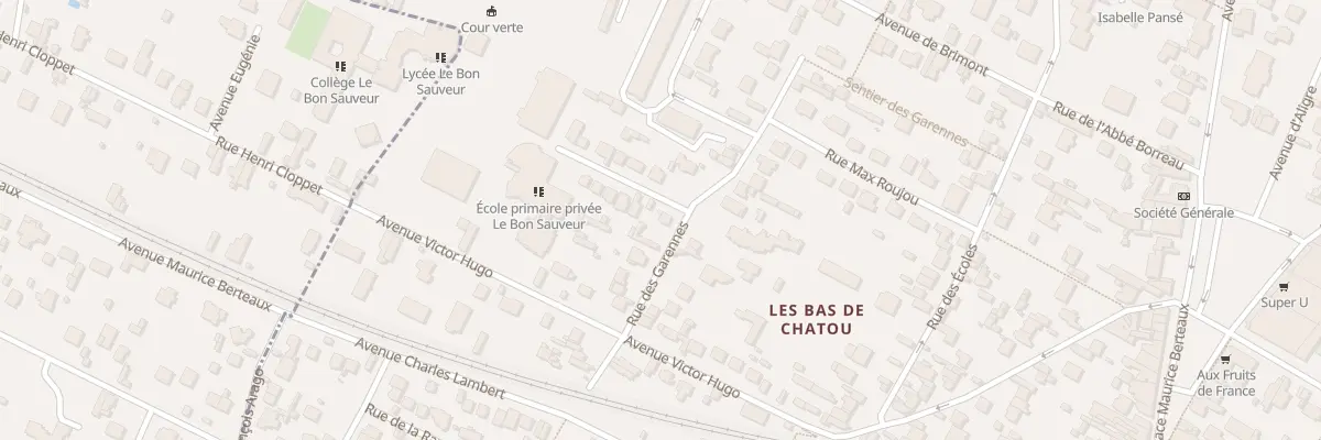 Plan du 13 Rue des Garennes à Chatou