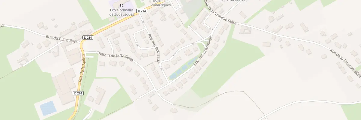 Plan du 5 Rue des Charmilles à Zudausques