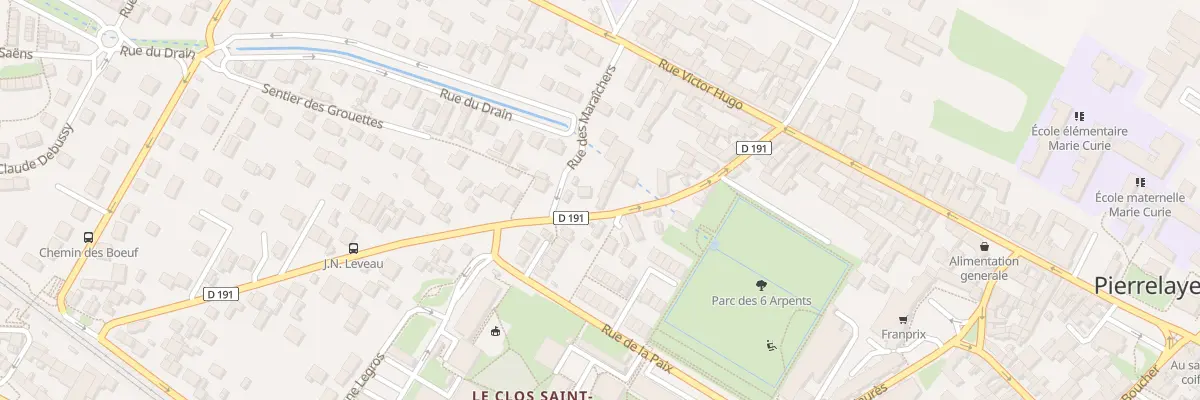 Plan du 10T Rue Jean-nicolas Leveau à Pierrelaye