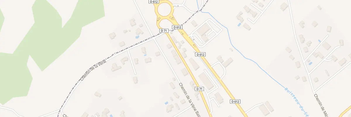 Plan du 90 Rte de Lamillarié à Puygouzon