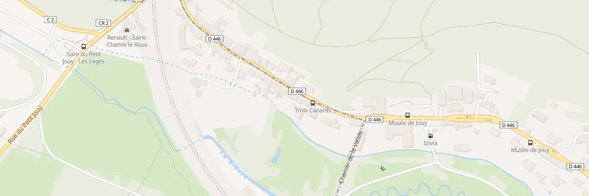 Plan du 93 Rue Charles de Gaulle aux Loges-en-Josas