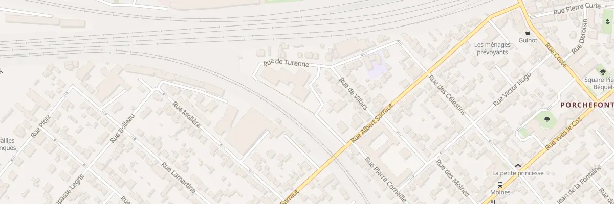 Plan du 44 Rue Albert Sarraut à Versailles