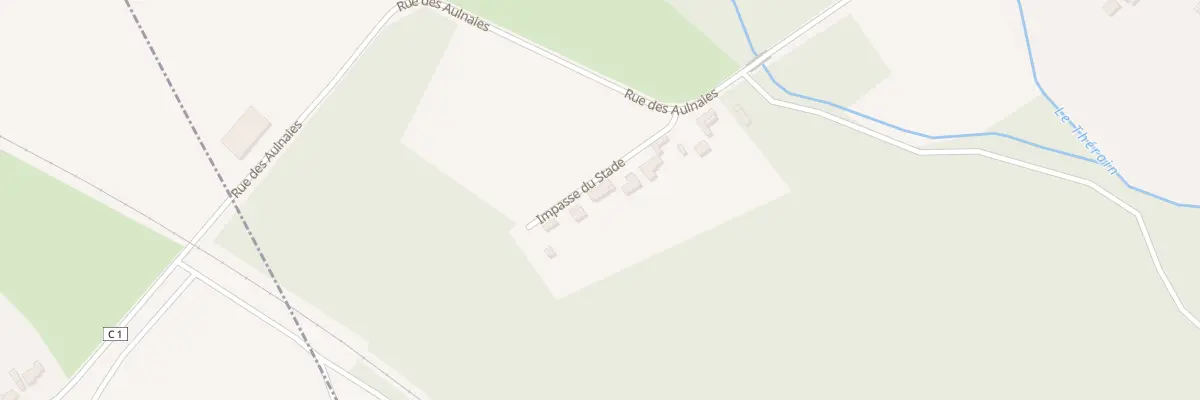 Plan du 9 Imp du Stade à Therdonne