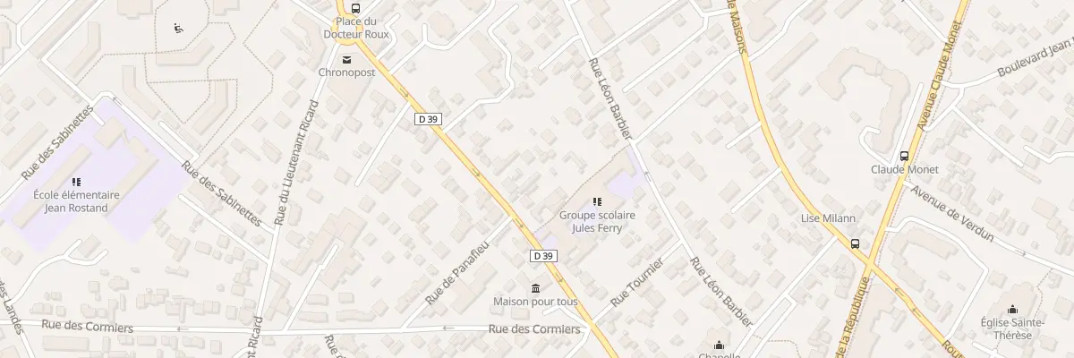 Plan du 164 Rue du Gen Leclerc à Chatou
