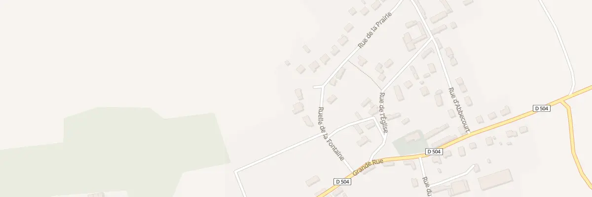 Plan du 20 Rue de la Prairie à Hodenc-l’Évêque
