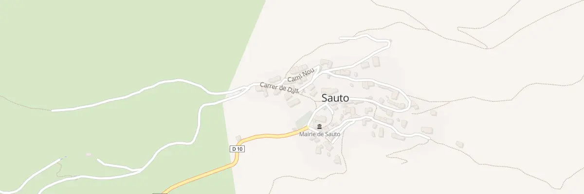 Plan du 5001F Rue du Castell à Sauto
