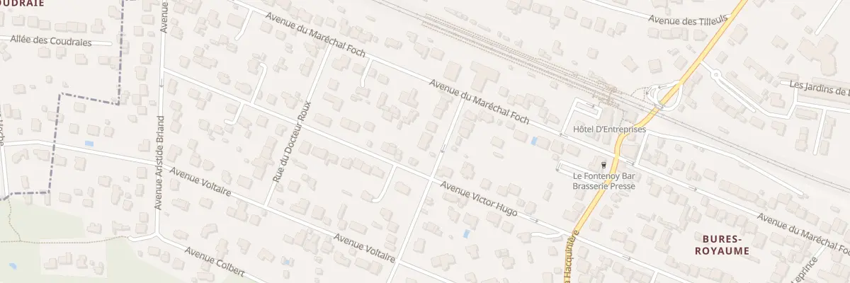 Plan du 6B Av Gambetta à Bures-sur-Yvette