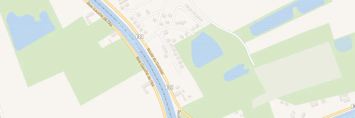 Plan du 83 Rte du Guindal à Bourbourg