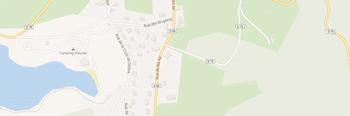 Plan du 9 Rue de Bel Air à Auriac
