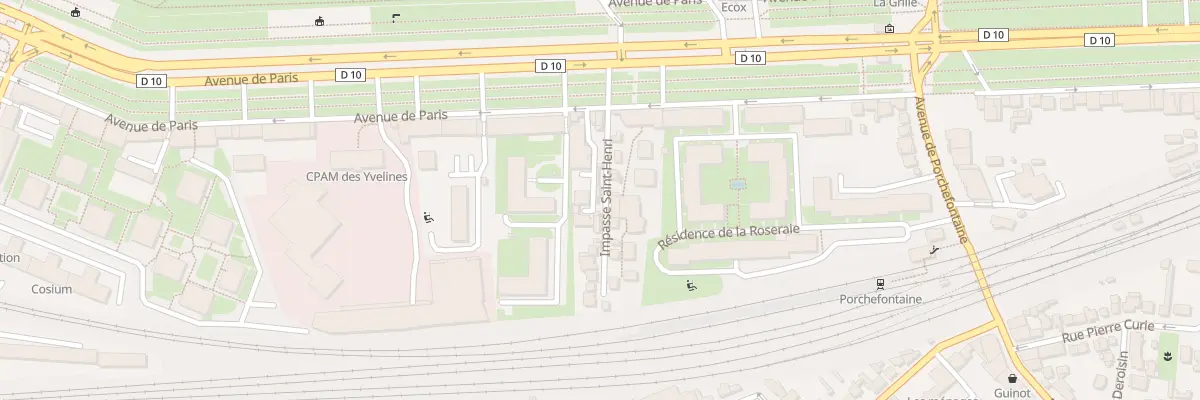 Plan du 4 Imp Saint Henri à Versailles