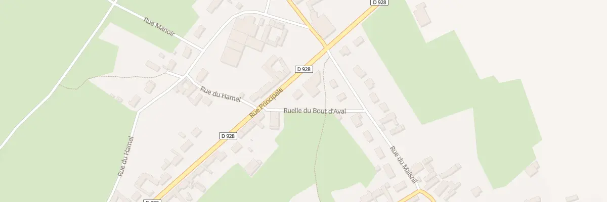 Plan du 71 Rue Principale à Avroult