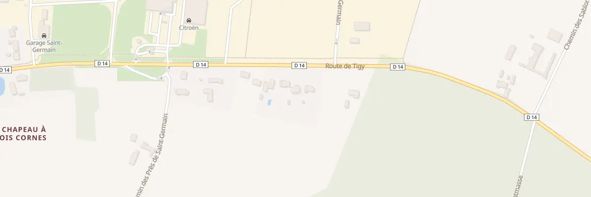Plan du 94 Rte de Tigy à Vienne-en-Val