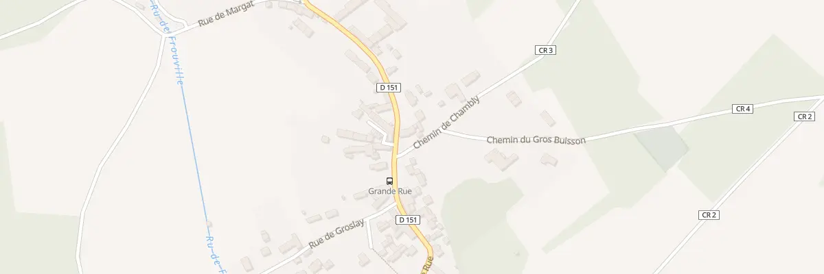 Plan du 26 Gr Grande Rue à Frouville