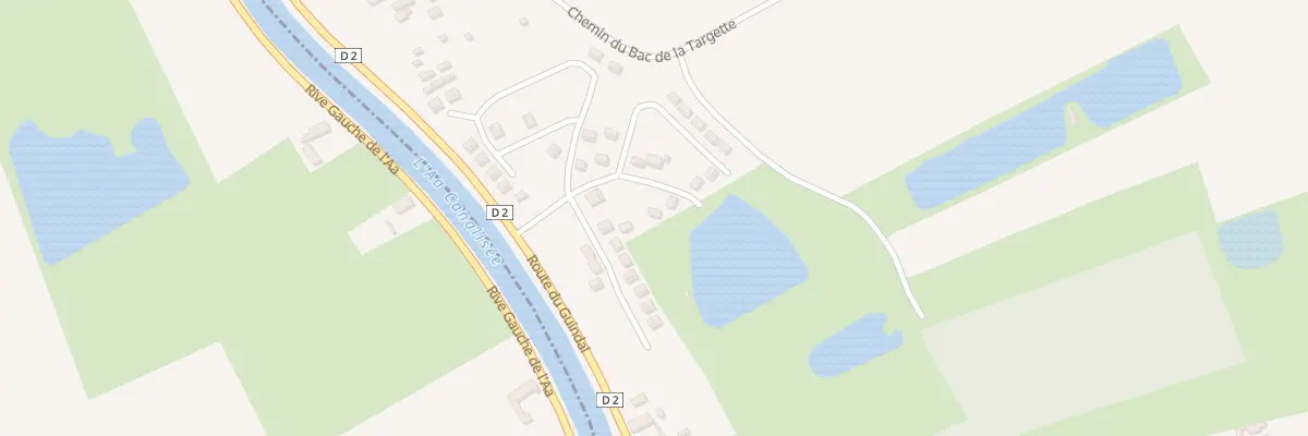 Plan du 72 Guindal à Bourbourg
