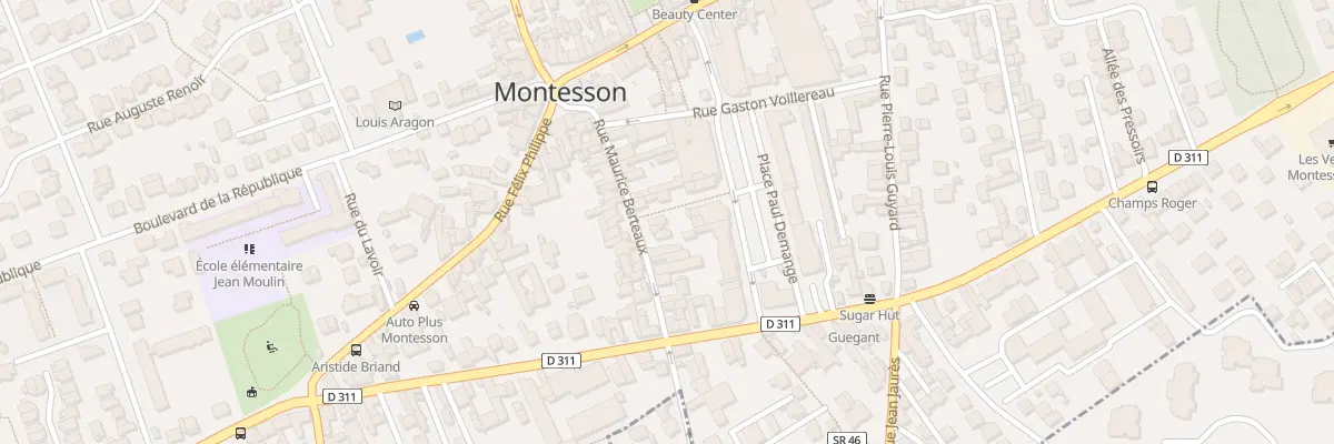 Plan du 15 Rue Maurice Berteaux à Montesson