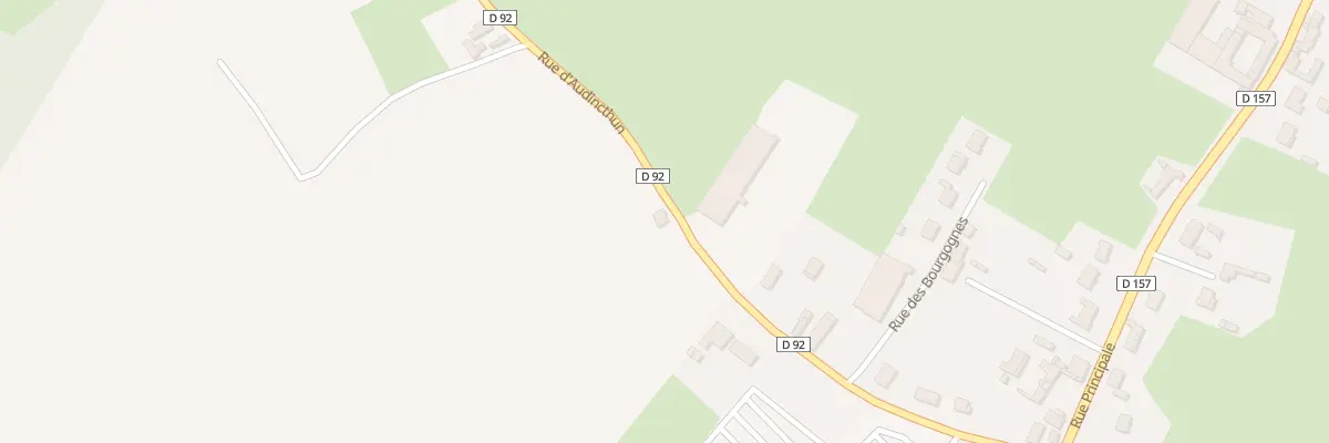 Plan du 9 Rue d’Audincthun à Dennebrœucq