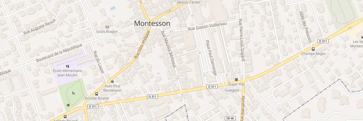 Plan du 17 Rue Maurice Berteaux à Montesson