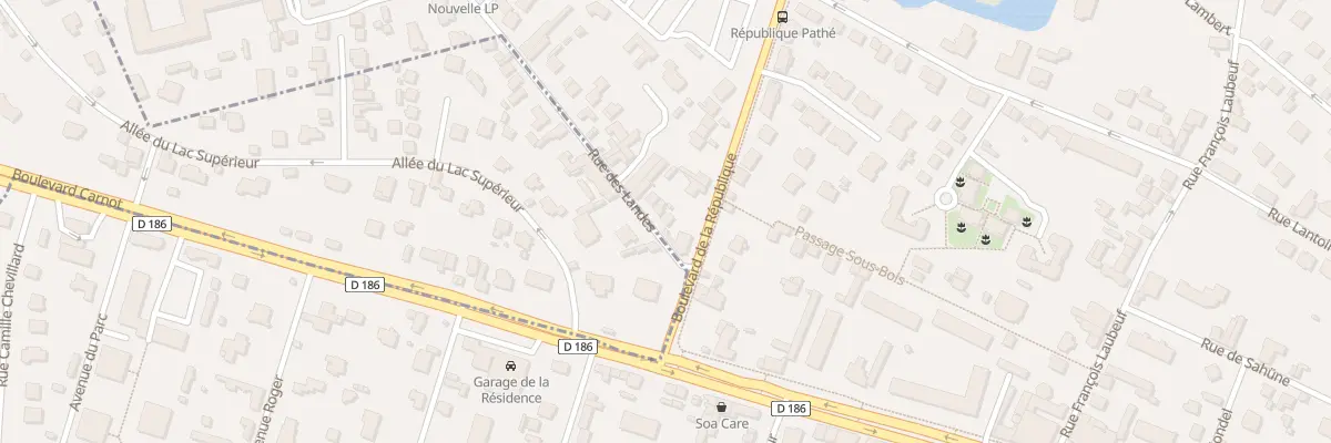 Plan du 4 Rue des Landes à Chatou