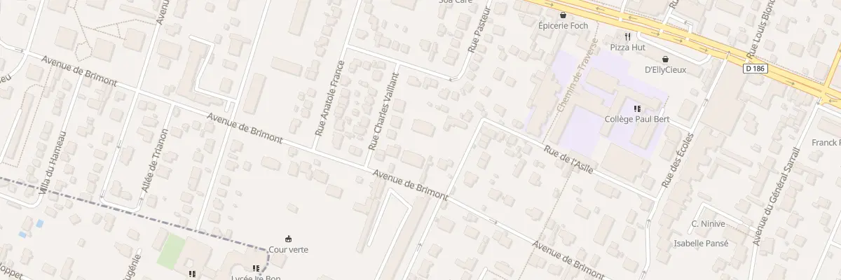 Plan du 24 Av de Brimont à Chatou