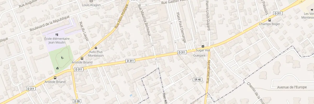 Plan du 29 Rue Maurice Berteaux à Montesson