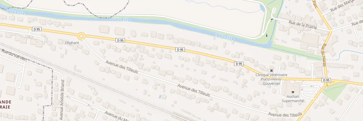 Plan du 111 Rue Charles de Gaulle à Bures-sur-Yvette