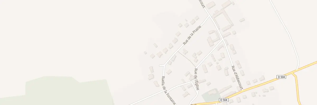 Plan du 16 Rue de la Prairie à Hodenc-l’Évêque