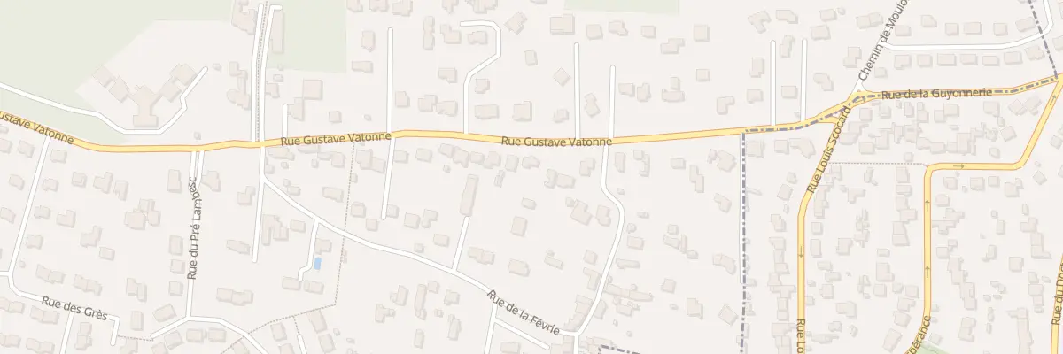 Plan du 90 Rue Gustave Vatonne à Gif-sur-Yvette