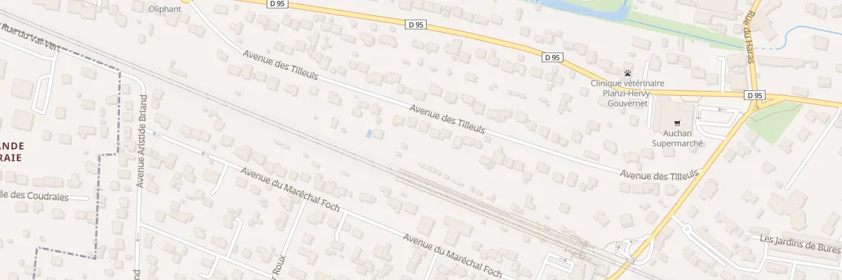 Plan du 47 Av des Tilleuls à Bures-sur-Yvette