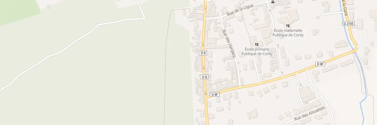 Plan du 40 Rue du Gen Debeney à Conty