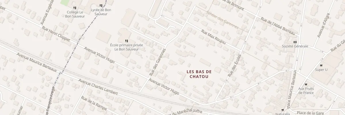 Plan du 12 Rue des Garennes à Chatou