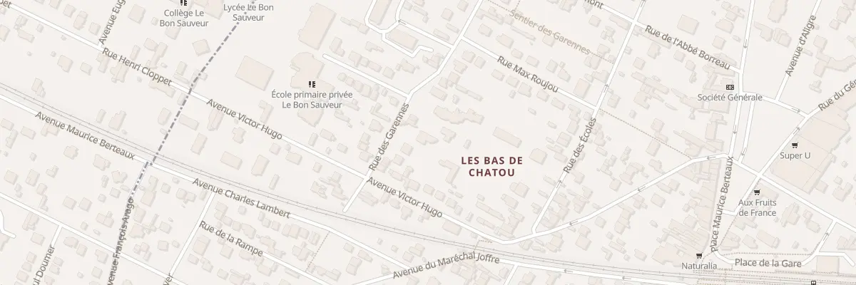Plan du 8 Rue des Garennes à Chatou