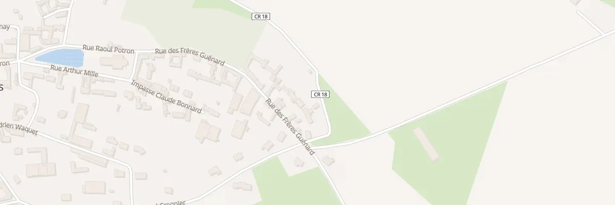 Plan du 16 Rue des Frères Guénard à Bovelles
