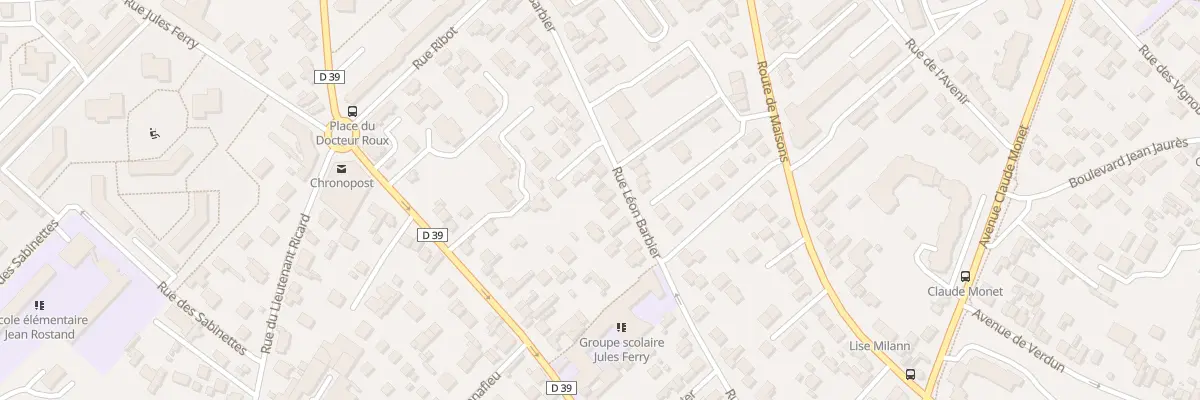 Plan du 61 Rue Léon Barbier à Chatou