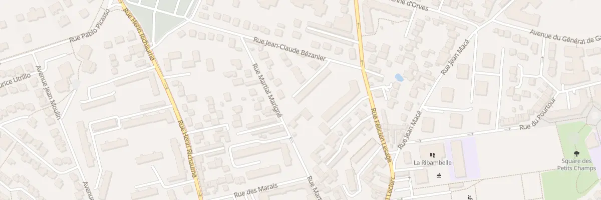 Plan du 30 Rue Martial Marigné à Montesson