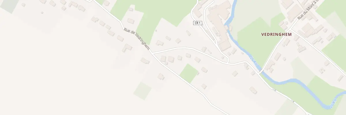Plan du 58 Rue de Védringhem à Wavrans-sur-l’Aa