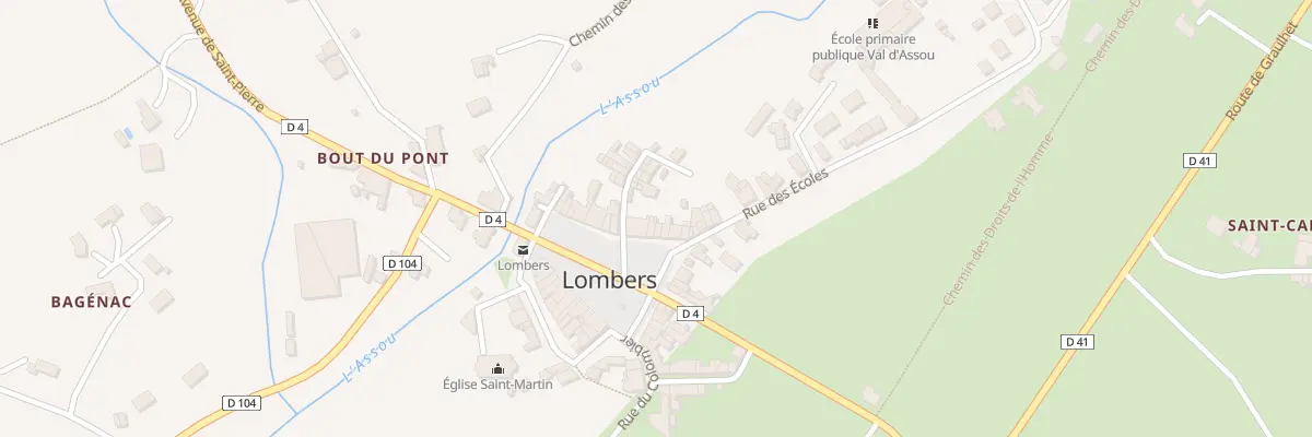 Plan du 17 Pl de la Mairie à Lombers