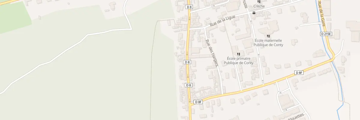 Plan du 32 Rue du Gen Debeney à Conty
