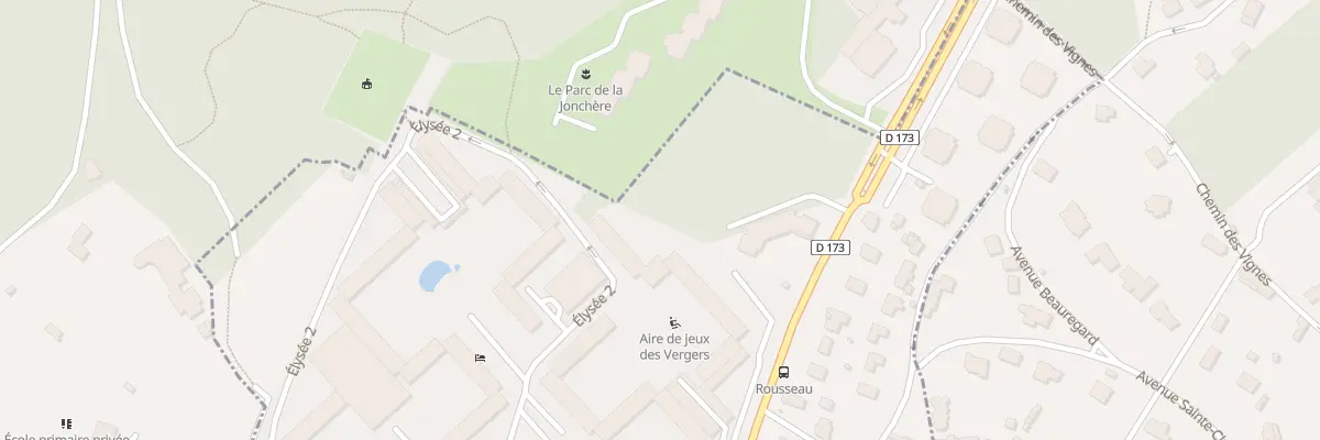 Plan du 32 Res Elysee 2 à La Celle-Saint-Cloud