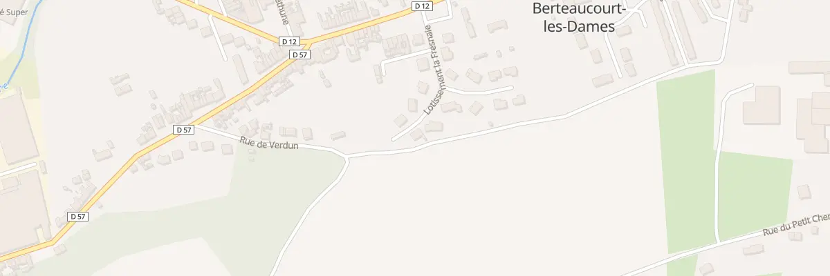 Plan du 6 Lot La Fresnaie à Berteaucourt-les-Dames
