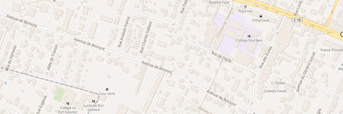 Plan du 22 Av de Brimont à Chatou