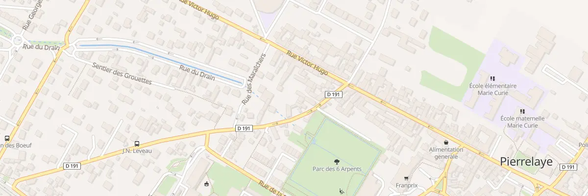 Plan du 8 Rue Jean-nicolas Leveau à Pierrelaye