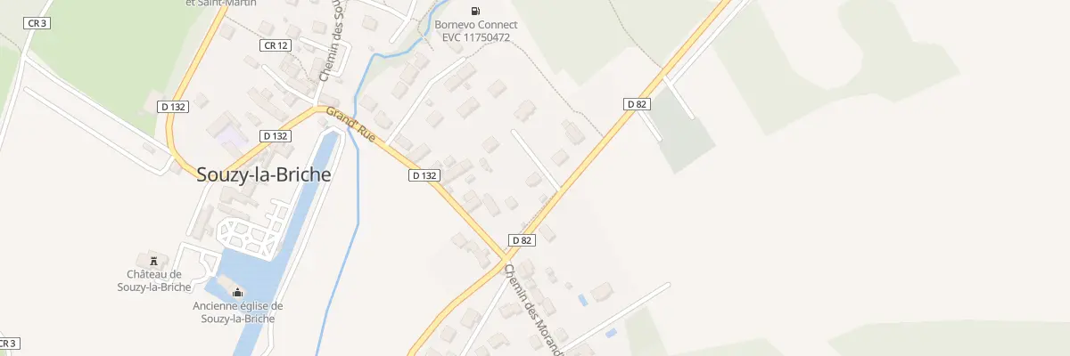 Plan du 1 Imp de la Cave Sarrazine à Souzy-la-Briche