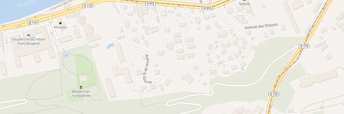 Plan du 38 Rue Yvan Tourgueneff à Bougival