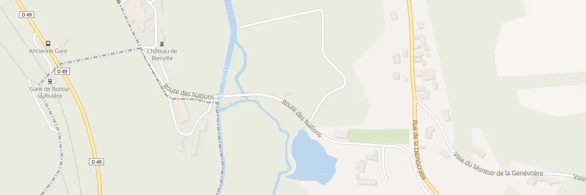 Plan du 4 Rte des Nations à Boissy-la-Rivière