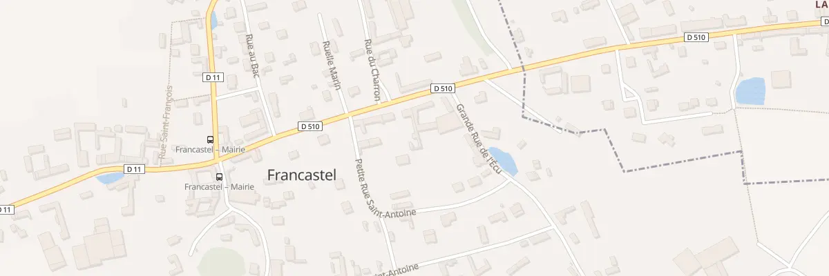Plan du 14 Rue des Ormeaux à Francastel