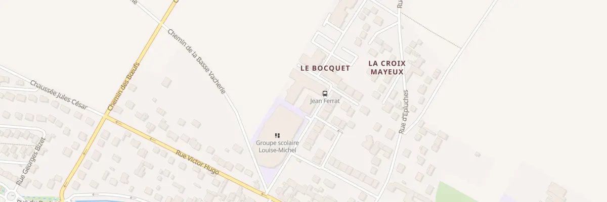 Plan du 5 Rue Jean Ferrat à Pierrelaye