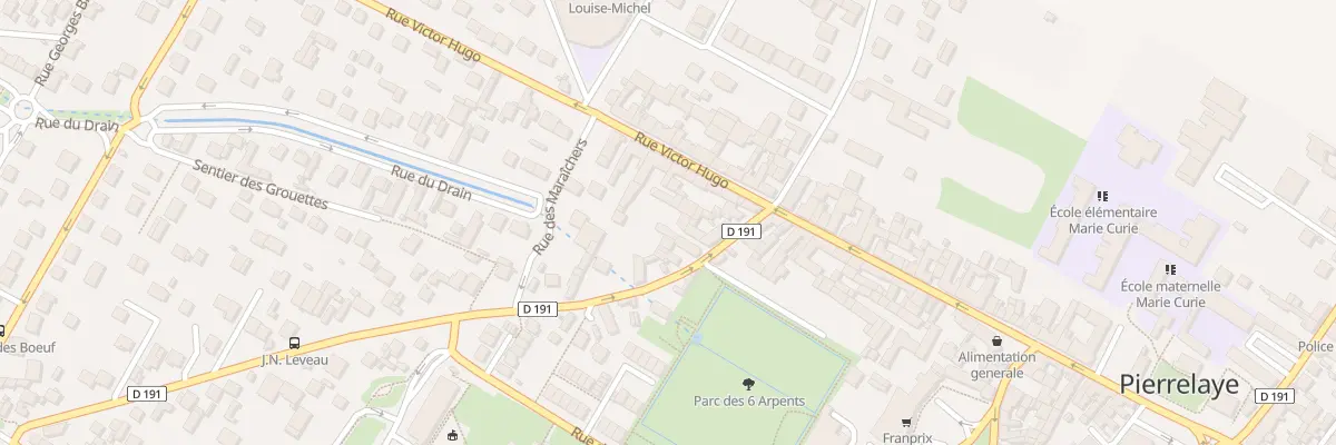 Plan du 6 Rue Jean-nicolas Leveau à Pierrelaye