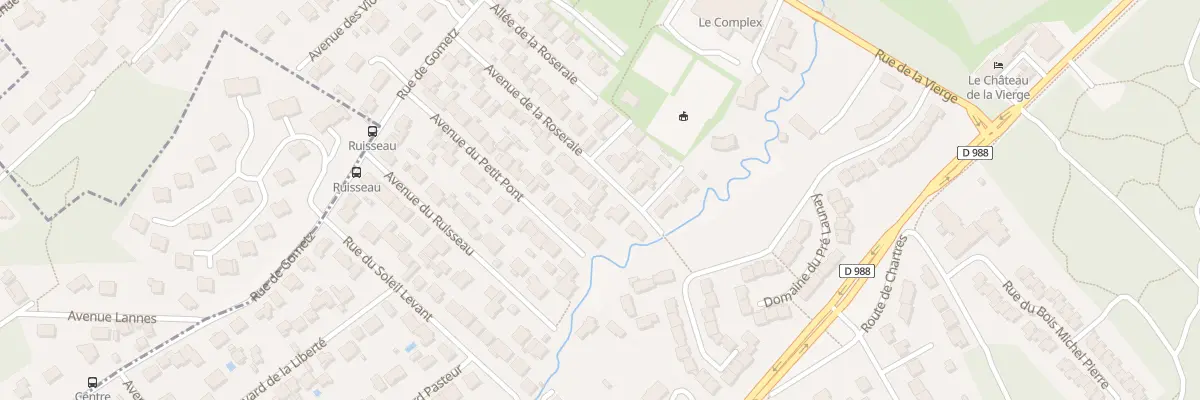 Plan du 5 Av de la Roseraie à Bures-sur-Yvette