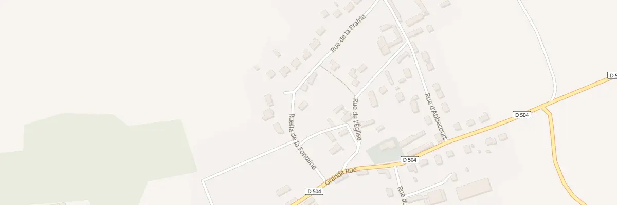 Plan du 11 Rue de la Prairie à Hodenc-l’Évêque