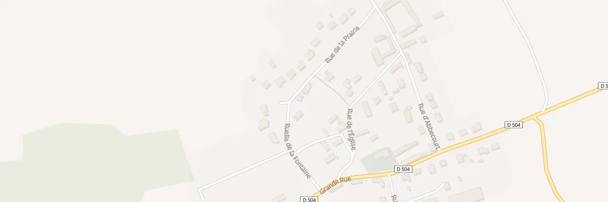Plan du 9 Rue de la Prairie à Hodenc-l’Évêque